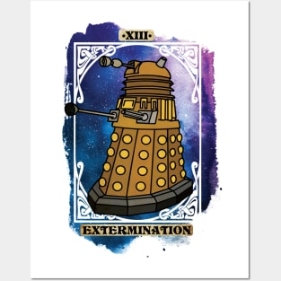 Whovian Tarot: XIII Extermination Dalek Posters and Art